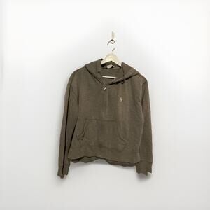 Polo Ralph Lauren Zip Hoodie Gray Small Logo size‎ L